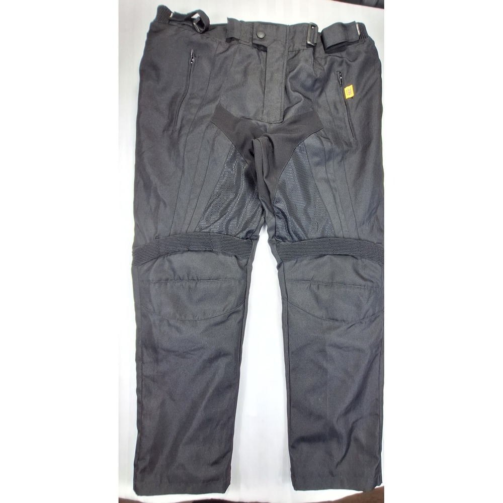 Frank Thomas XTI Series Black Motorcycle Riding Pants Hyper Tec Mens 2XL
